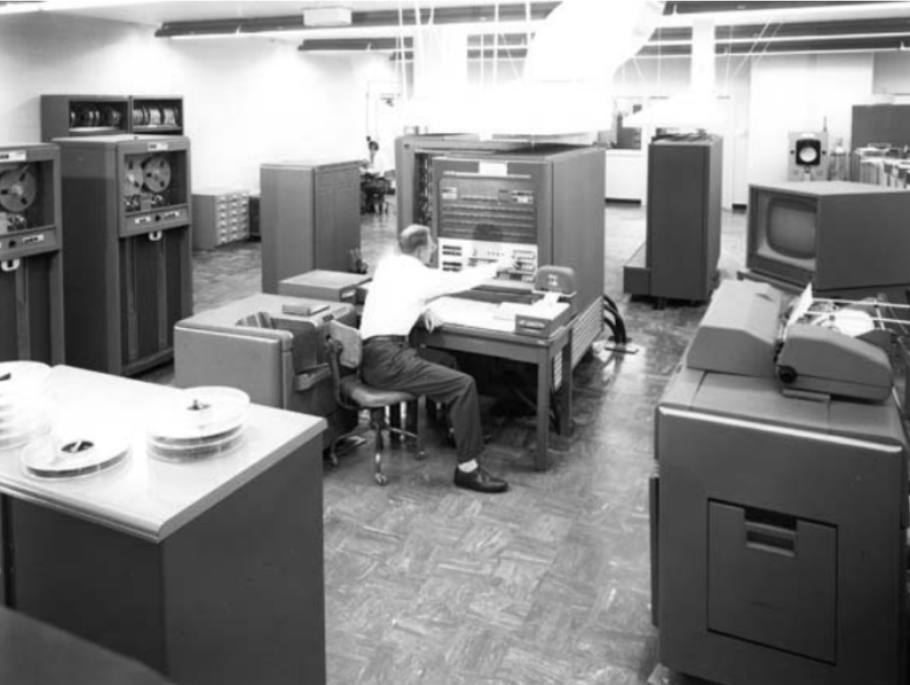IBM 704, Lawrence Livermore, 1956.